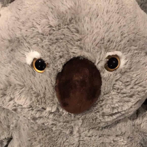 IKASA 🐨Large Plush Grey Koala Bear🐨 20”Sitting, 30”Laying Flat✨Like Brand New✨ - Picture 3 of 12